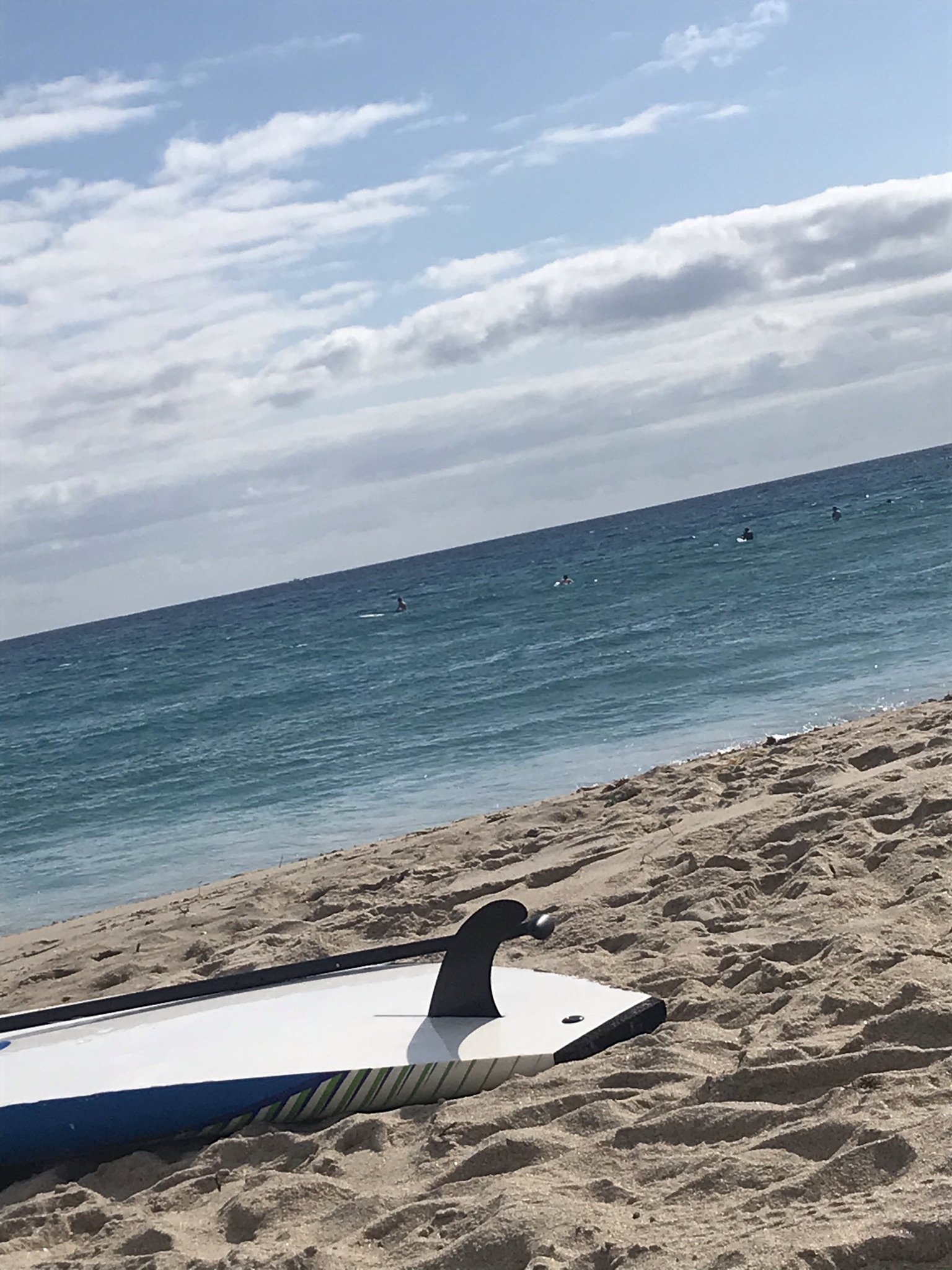 Surfboard on Delray Beach Florida