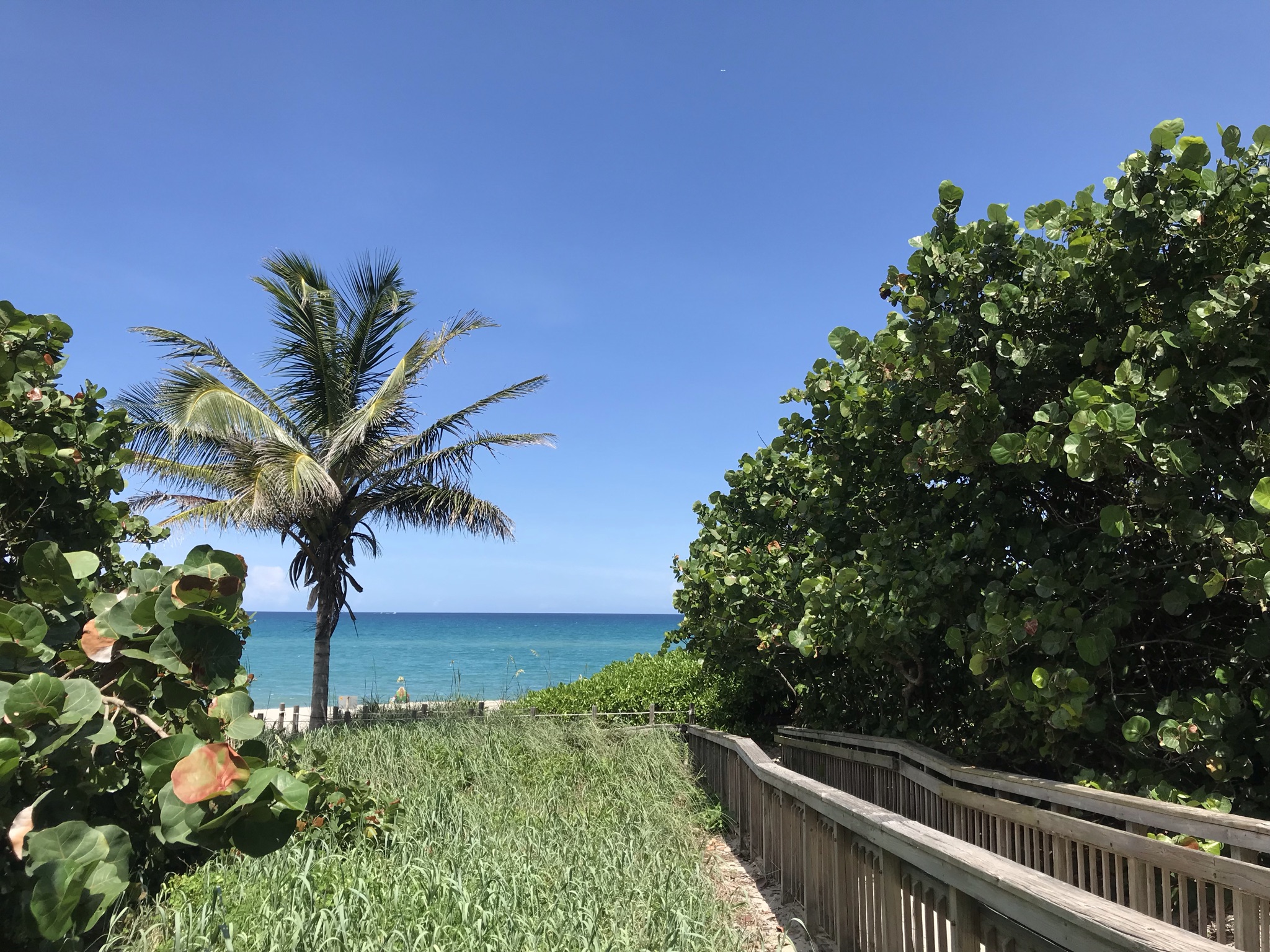 The condo is so close to the beach in Delray Beach Florida